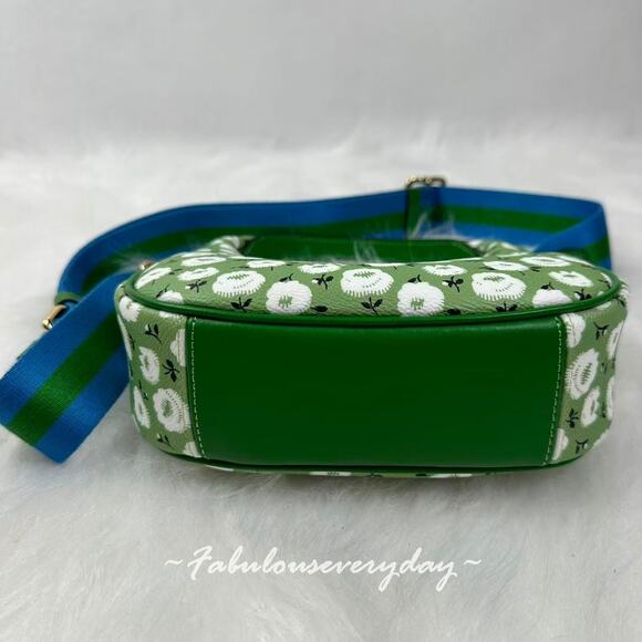 Coach Carmen Mini Crossbody Bag With Floral Print Kelly Multi CBI58 NWT - Picture 11 of 11